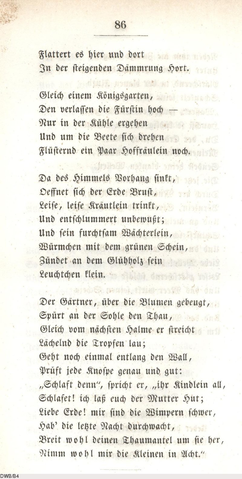 Deutsches Textarchiv Droste Hulshoff Annette Von Gedichte Stuttgart U A 1844