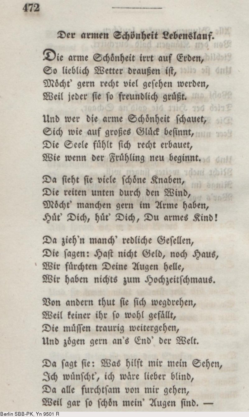 Deutsches Textarchiv Eichendorff Joseph Von Gedichte Berlin 1837