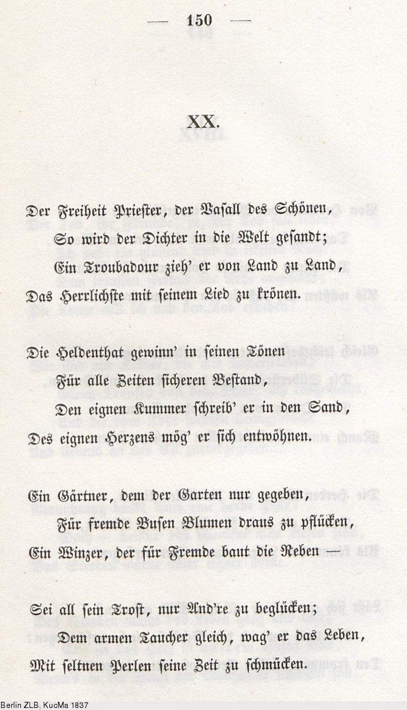 Deutsches Textarchiv Herwegh Georg Gedichte Eines Lebendigen 1 Zurich U A 1841