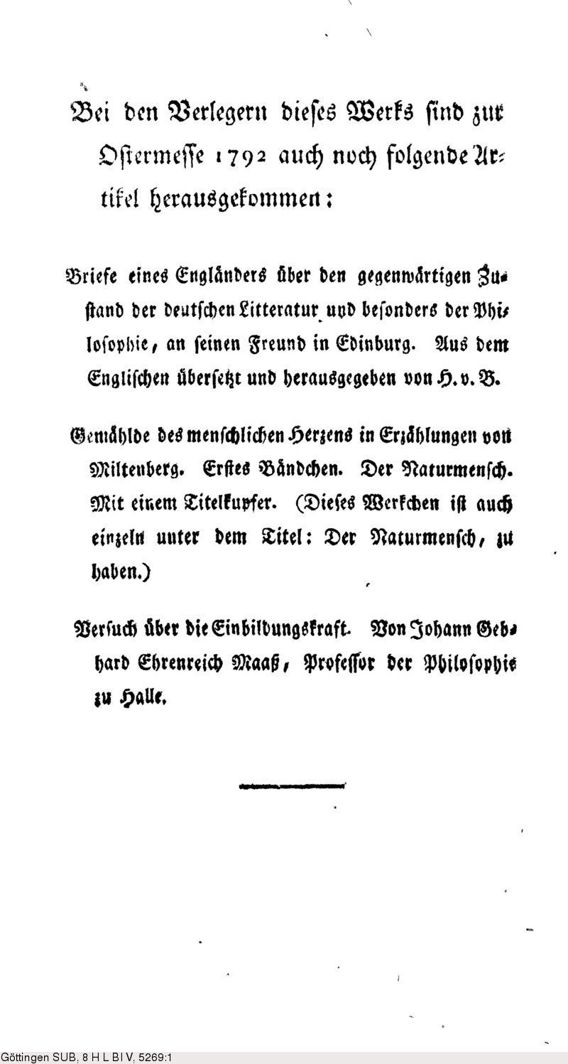 Deutsches Textarchiv Laukhard Friedrich Christian F C