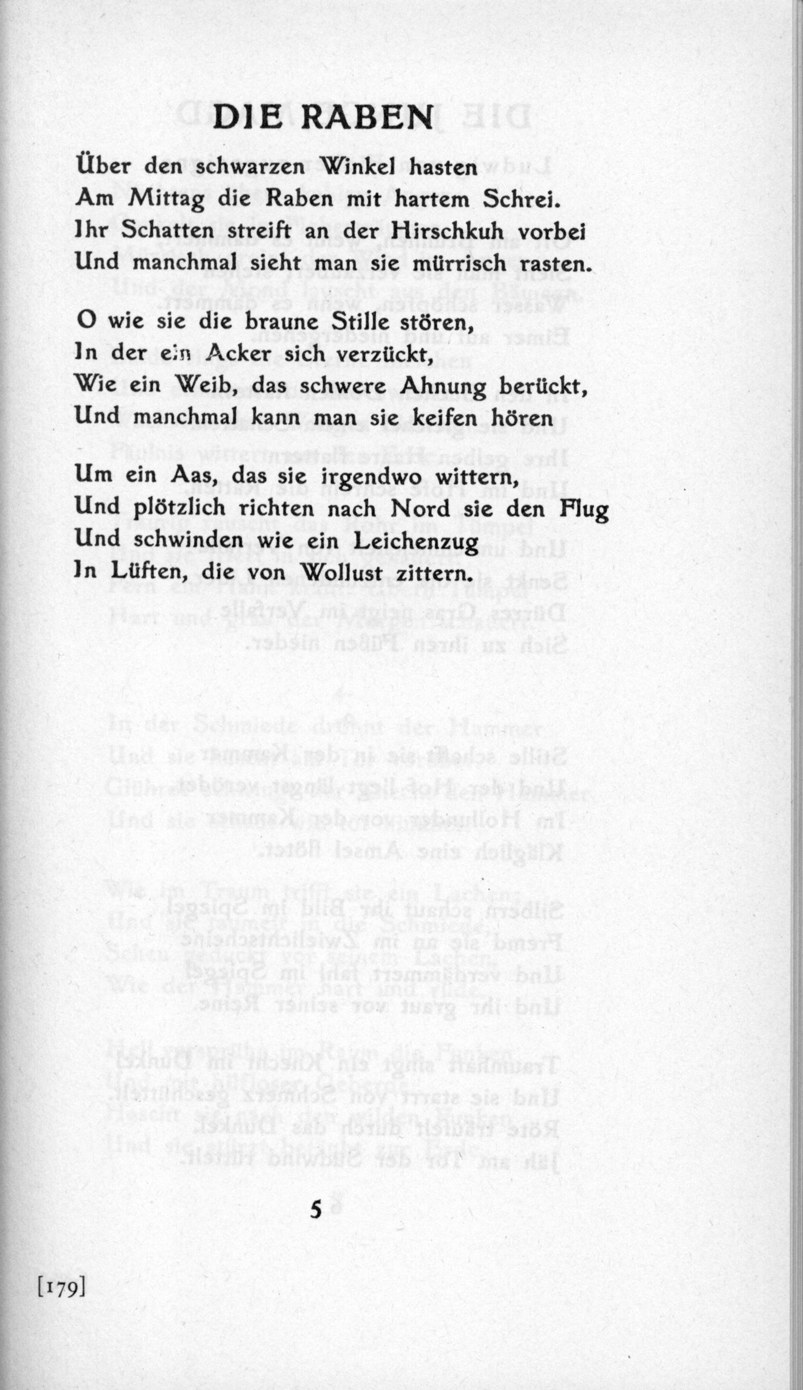 Deutsches Textarchiv Trakl Georg Gedichte Leipzig 1913