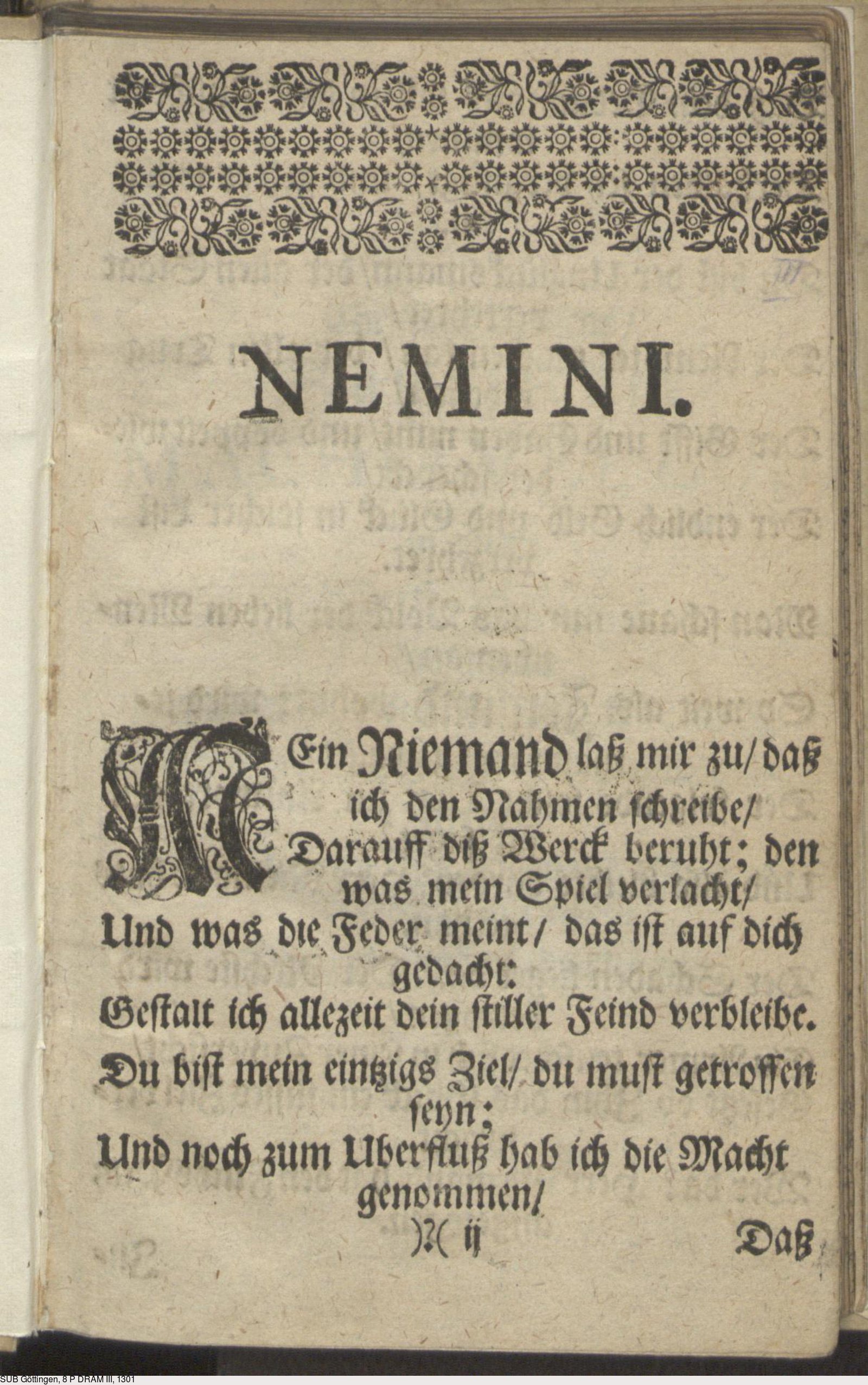 Deutsches Textarchiv Weise Christian Baurischer Machiavellus Dresden U A 1679