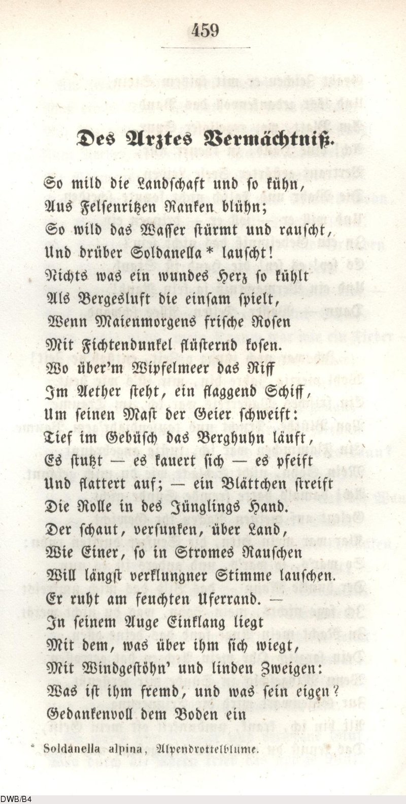 Deutsches Textarchiv – Droste-Hülshoff, Annette von: Gedichte. Stuttgart u.  a., 1844.