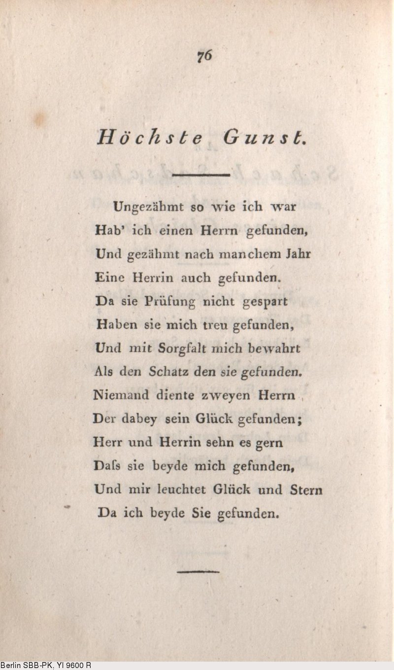Deutsches Textarchiv Goethe Johann Wolfgang Von West Ostlicher Divan Stuttgart 1819